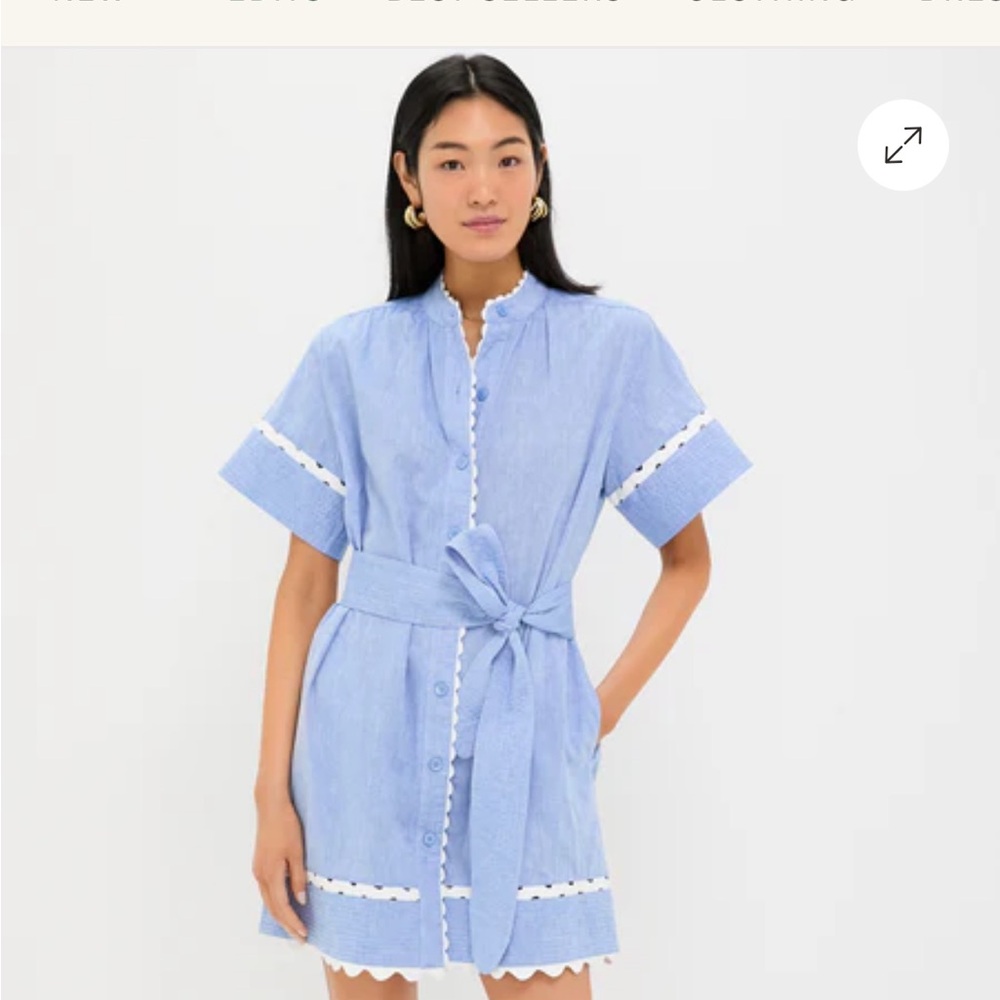 Tuckernuck Chambray Cornelia Dress